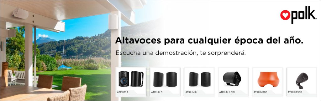 Solución altavoces para exteriores Polk